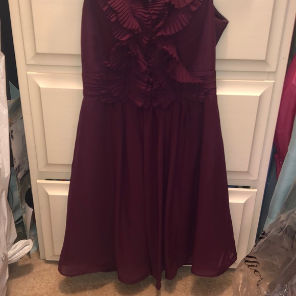 Plum cocktail dress. Boutique bought - Picture 5 of 6
